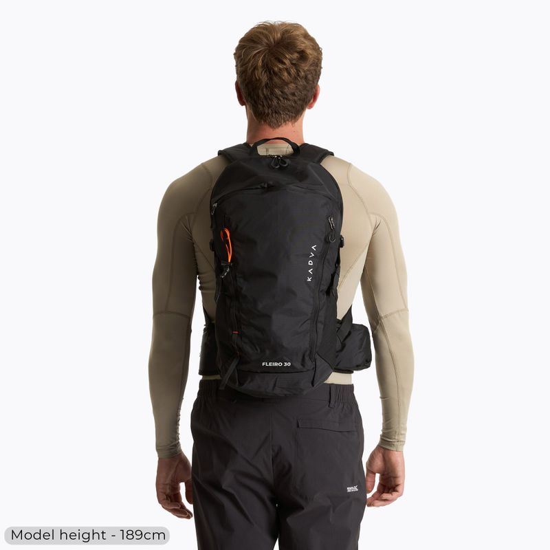 Zaino da trekking KADVA Fleiro 30 l nero 5