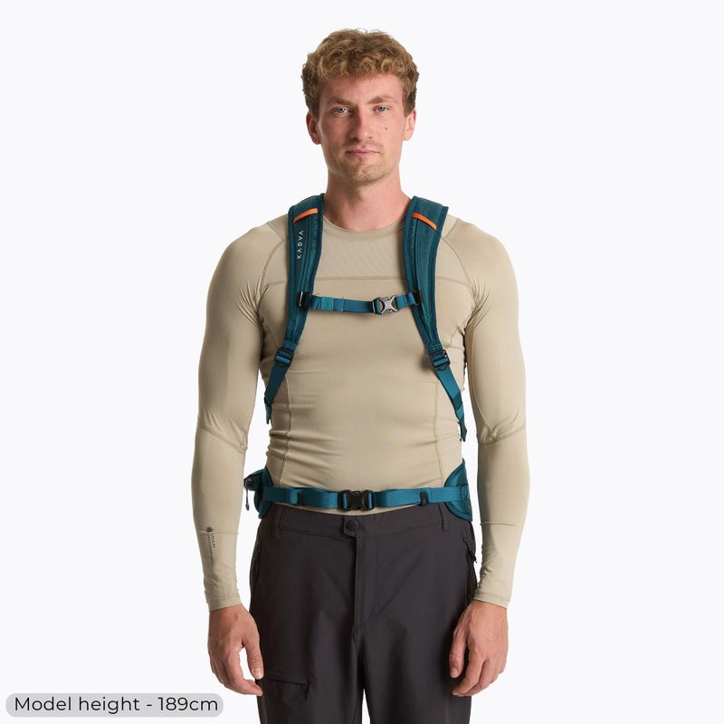 Zaino da trekking KADVA Fleiro 30 l blu scuro marino 3