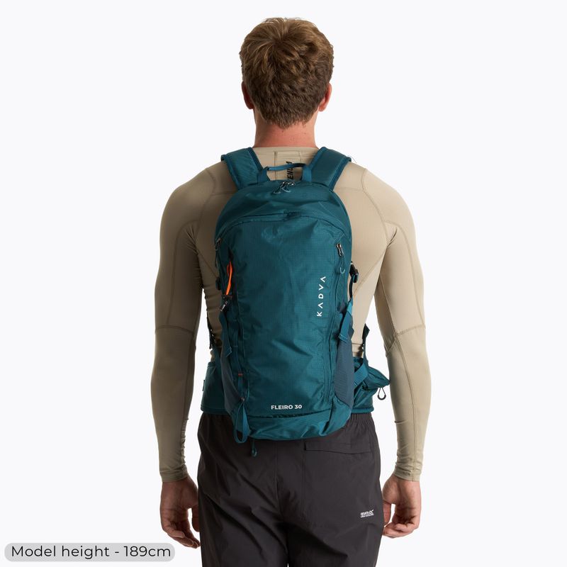 Zaino da trekking KADVA Fleiro 30 l blu scuro marino 5