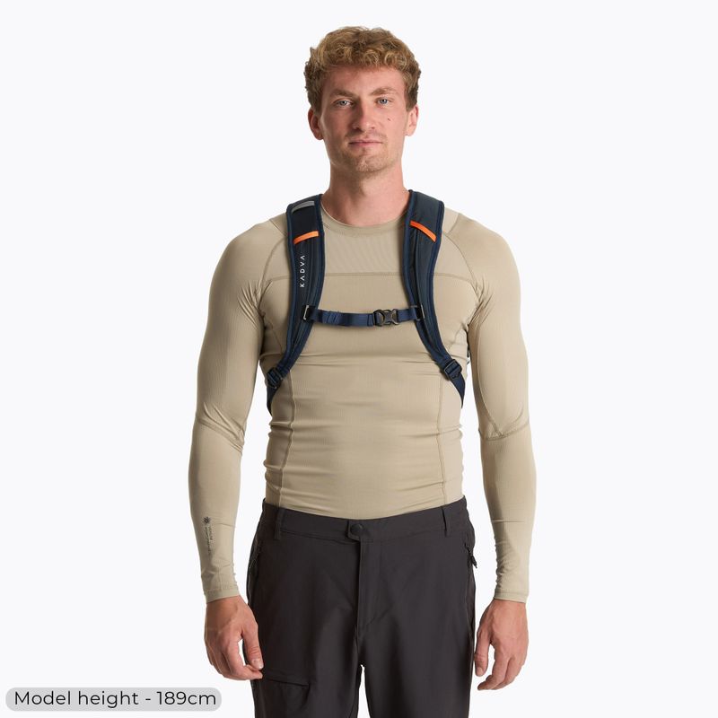 Zaino da trekking KADVA Fleris 15 l blu navy 2