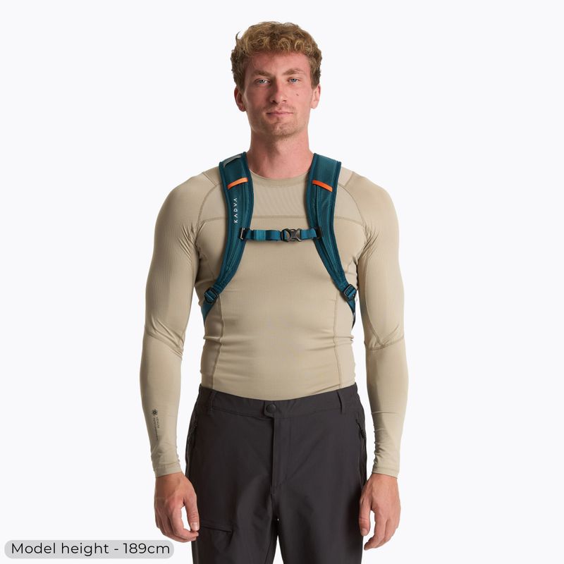 Zaino da trekking KADVA Fleris 15 l blu scuro marino 3