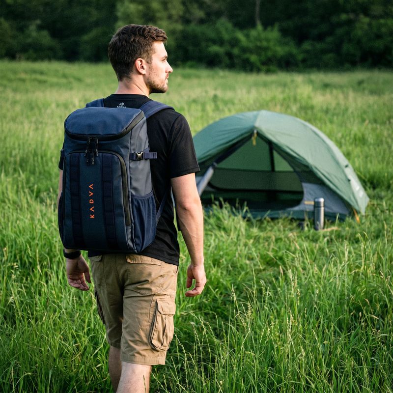Zaino termico KADVA Antarctica 35 l blu navy 10