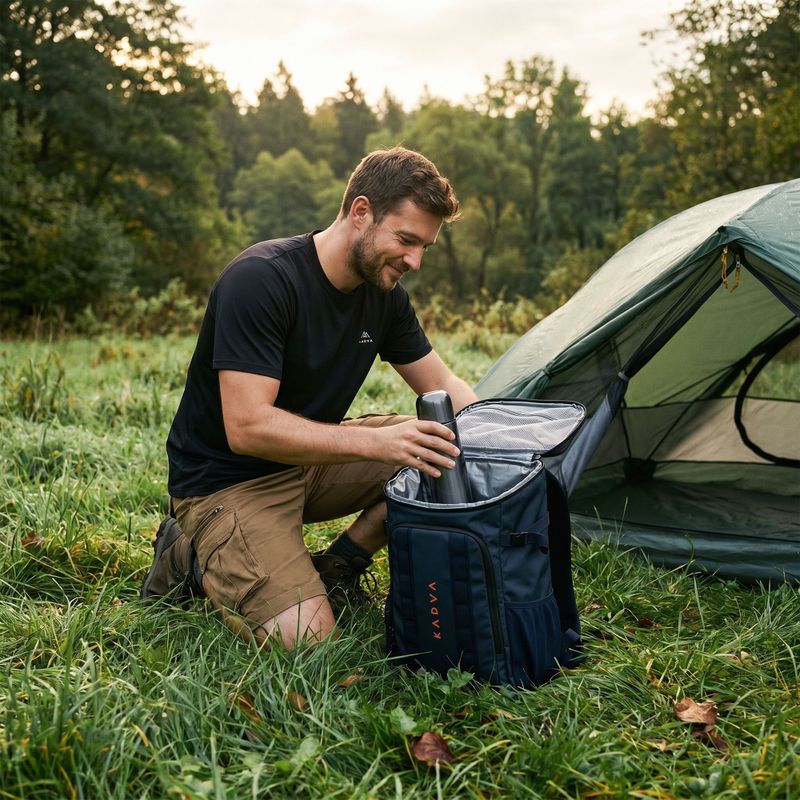 Zaino termico KADVA Antarctica 35 l blu navy 11