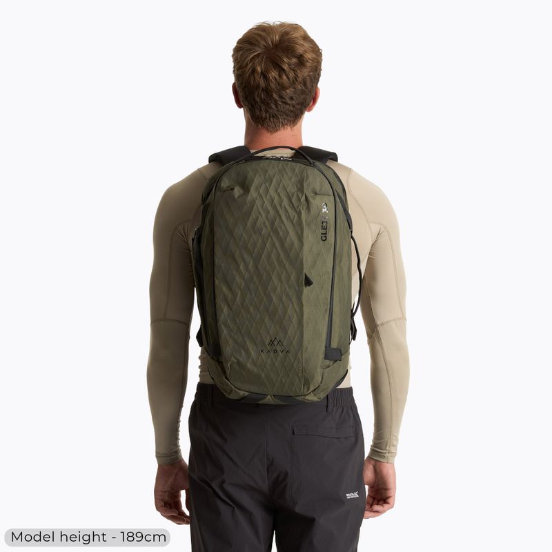 Zaino da trekking KADVA Glejt 30 l verde 5