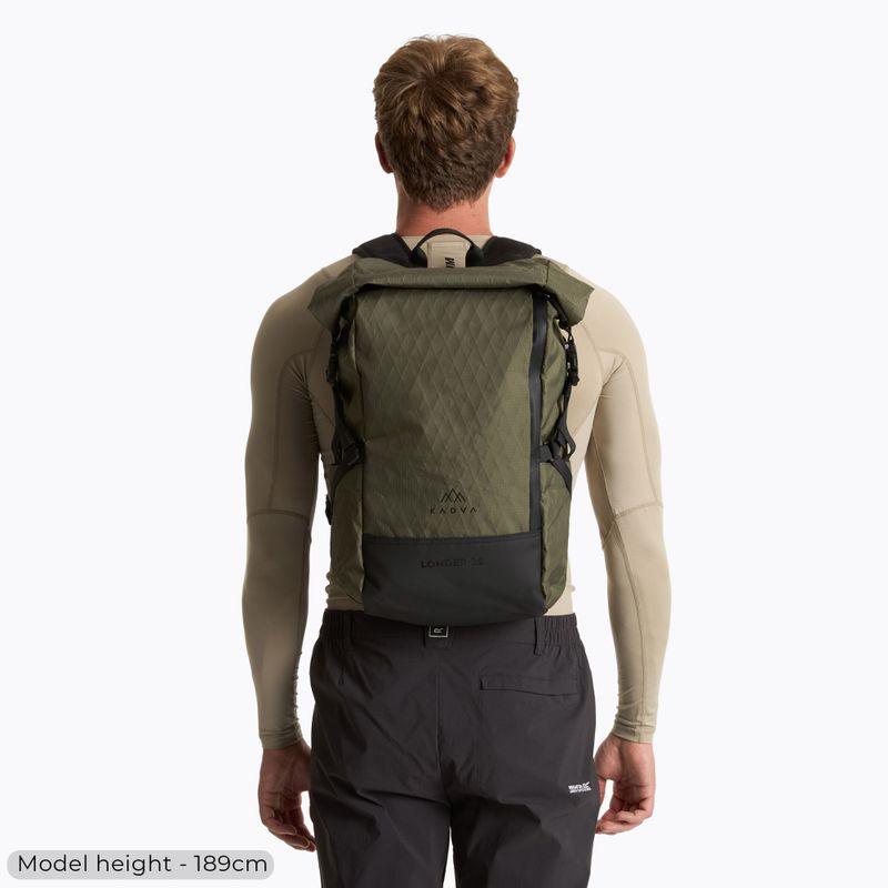 Zaino da trekking KADVA Londer 25 l verde 5