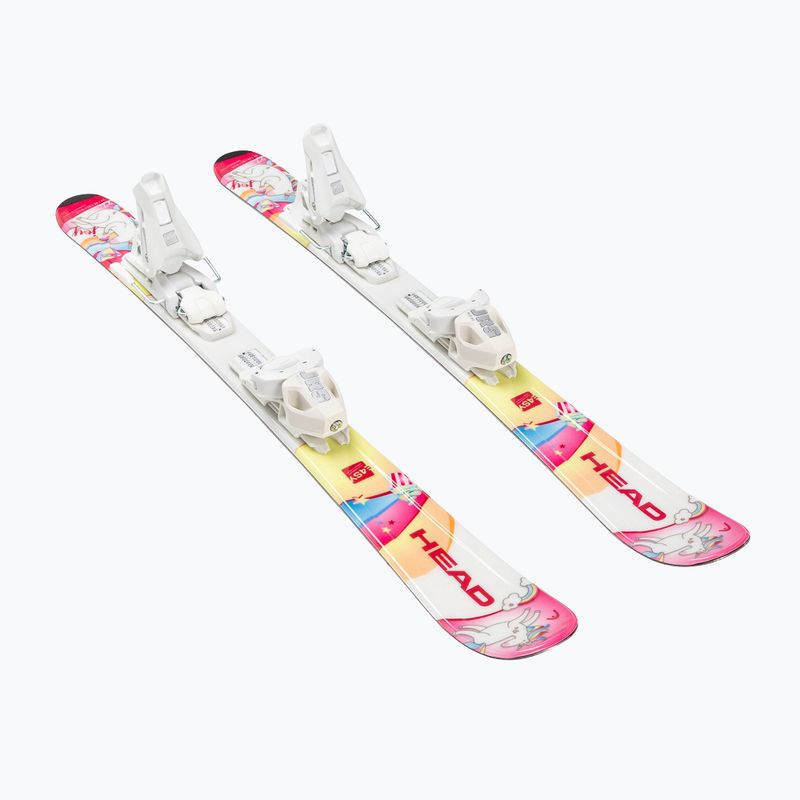Sci alpini da bambino + attacchi HEAD Unicorn Easy JRS + Jrs 4.5 GW CA unicorn 2
