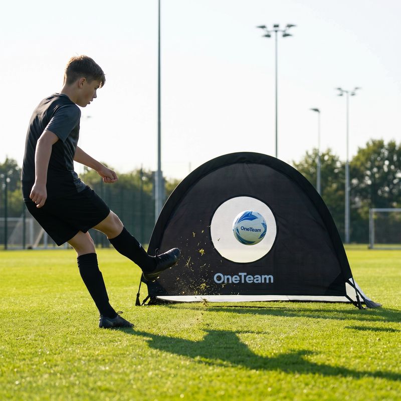Porte da calcio OneTeam Aimsie Pop-Up black 3