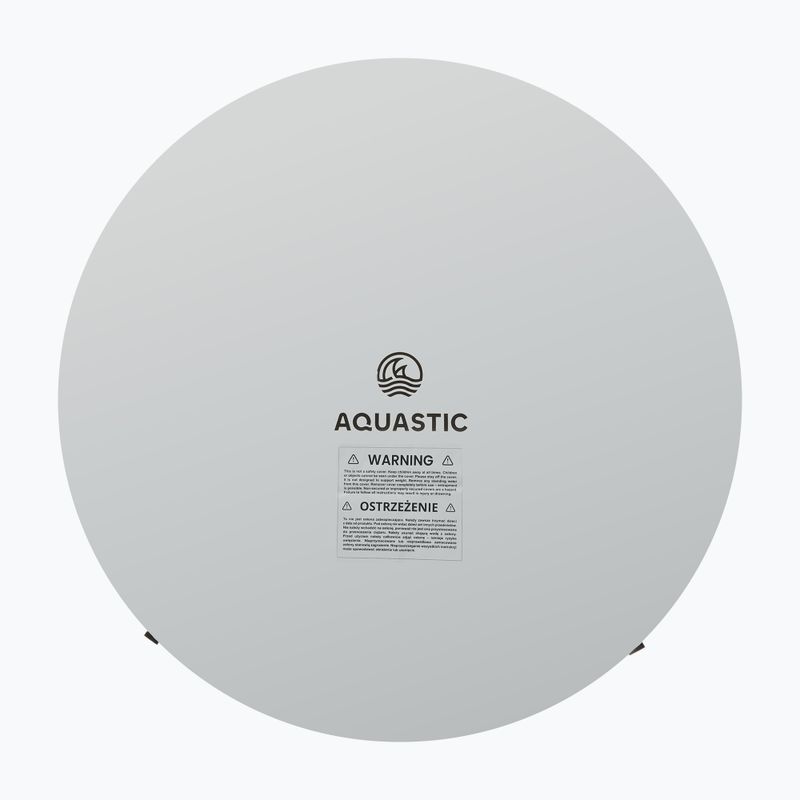 Piscina gonfiabile AQUASTIC ONSEN drop stitch 700 l 150 cm grigia 7