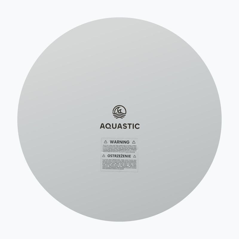 Piscina gonfiabile AQUASTIC ONSEN drop stitch 1200 l 178 cm grigia 7