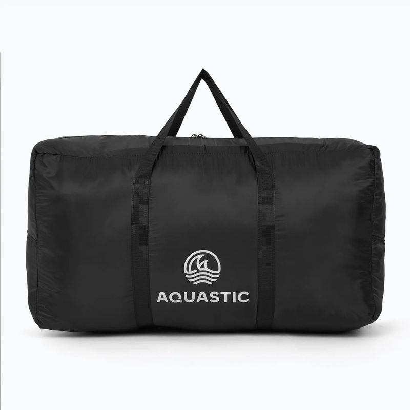 Piscina gonfiabile AQUASTIC ONSEN drop stitch 1400 l 186 cm grigia 12