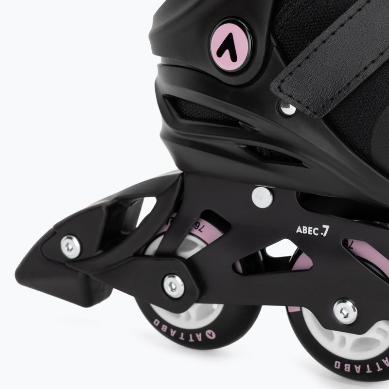 Pattini in linea da donna ATTABO Cyclone Alu pink 14