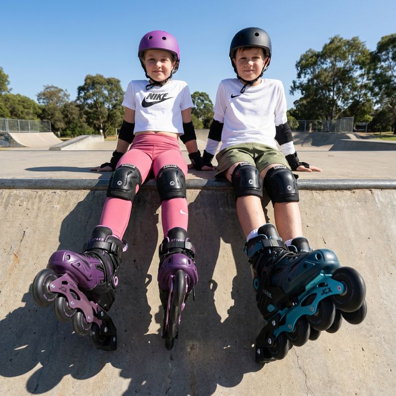 Pattini regolabili per bambini ATTABO JGX blue 4