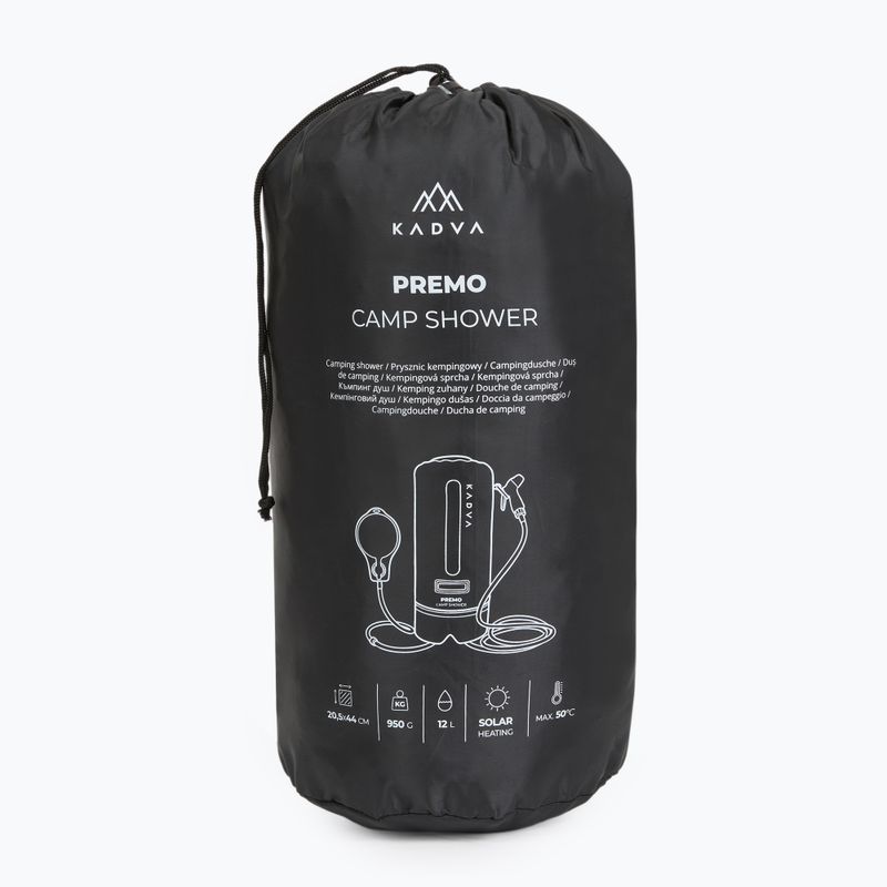 Doccia da campeggio KADVA Premo black 9
