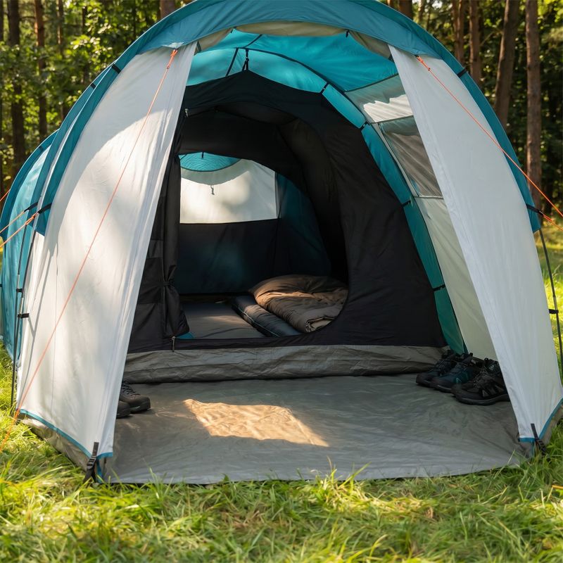 Tenda da campeggio per 4 persone KADVA Kavio 4 turchese 18