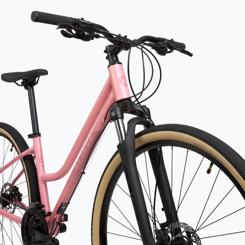 Bicicletta cross da donna ATTABO SANO 3.0 28" pink 4
