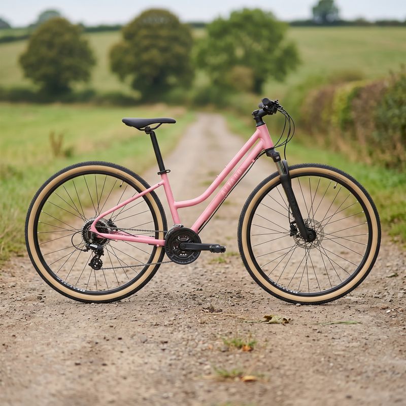 Bicicletta cross da donna ATTABO SANO 3.0 28" pink 3