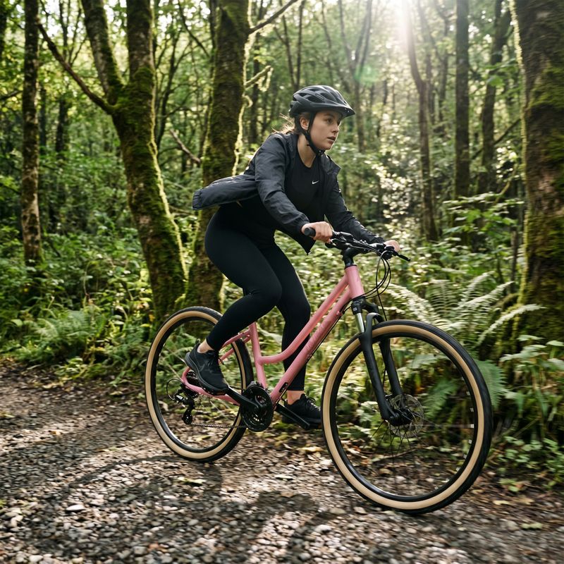 Bicicletta cross da donna ATTABO SANO 3.0 28" pink 5
