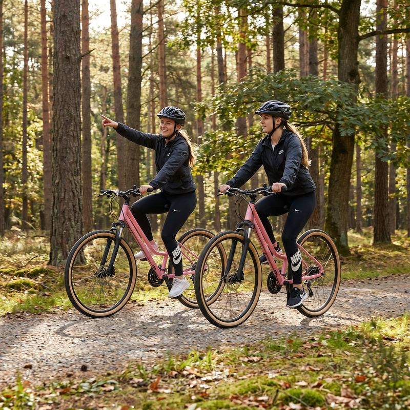 Bicicletta cross da donna ATTABO SANO 3.0 28" pink 7
