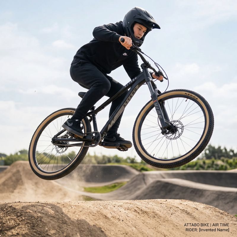 Bicicletta dirt per ragazzi ATTABO PERT 3.0 26" black 5