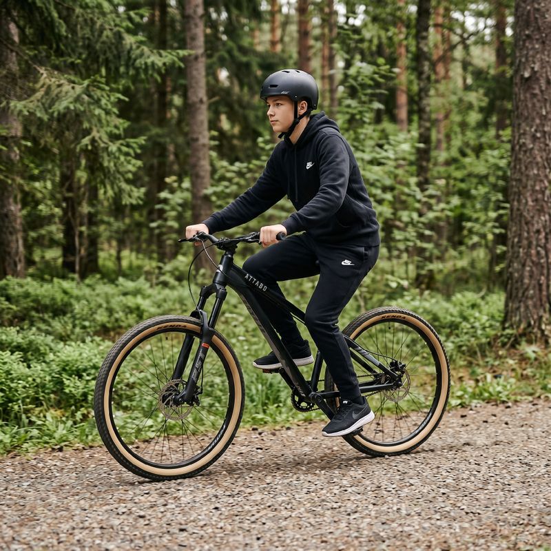 Bicicletta dirt per ragazzi ATTABO PERT 3.0 26" black 6
