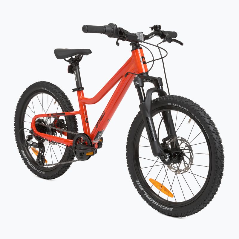 Bicicletta per bambini ATTABO Rash 20" 10,3 kg Gen 2 arancione 20