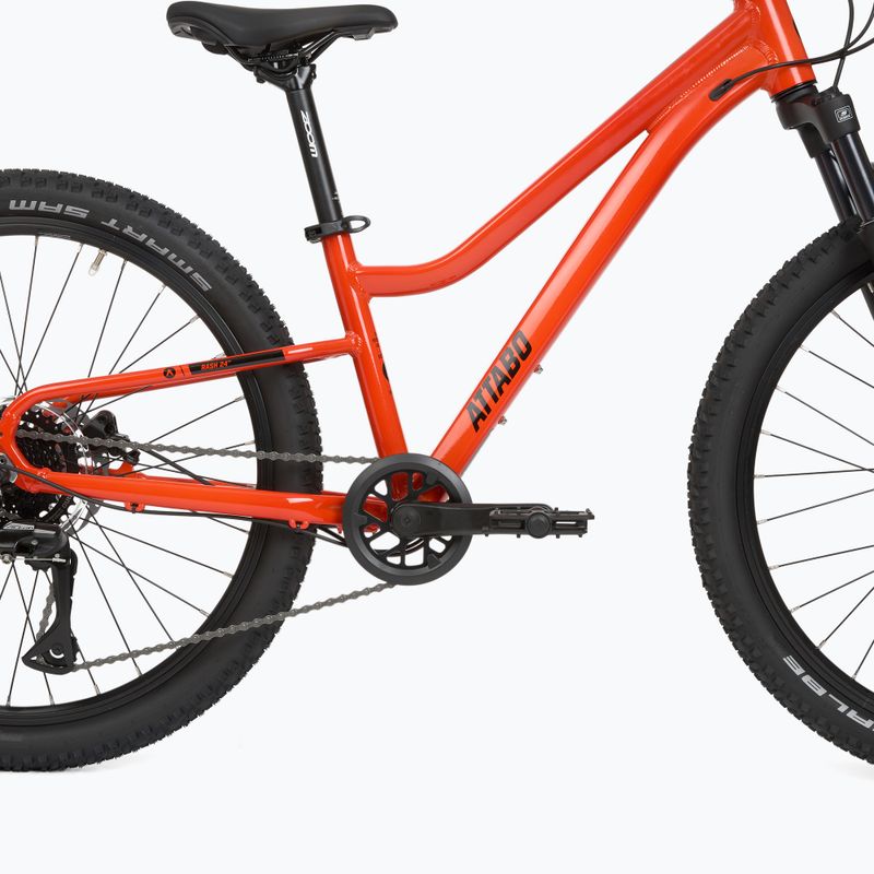 Bicicletta per bambini ATTABO Rash 24" 11,4 kg Gen 2 orange 10