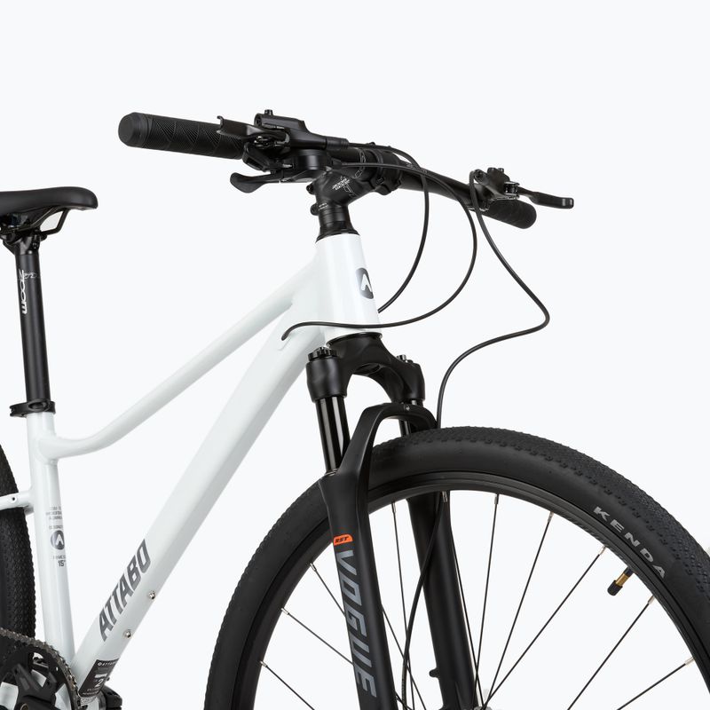 Bicicletta da cross da donna ATTABO TORRE 5.0 28" white 4