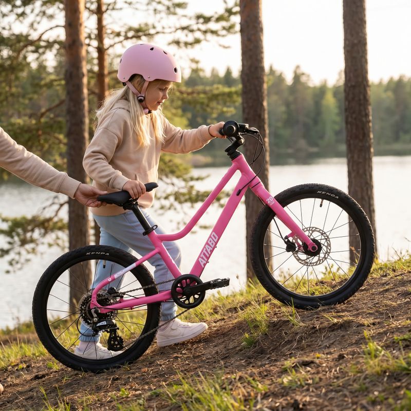 Bicicletta per bambini ATTABO EASE 20" 8,4 kg Gen 2 pink 3