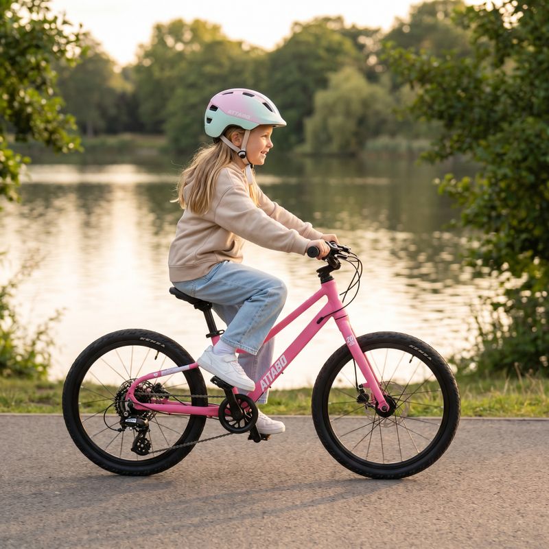 Bicicletta per bambini ATTABO EASE 20" 8,8 kg Gen 2 pink 5