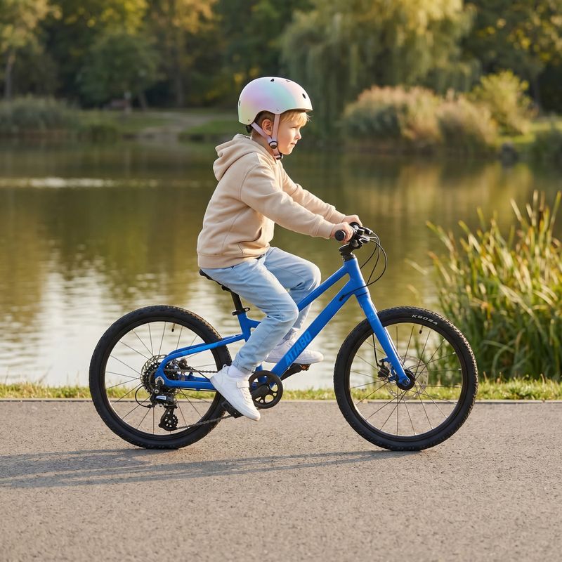 Bicicletta per bambini ATTABO EASE 20" 8,4 kg Gen 2 blue 5