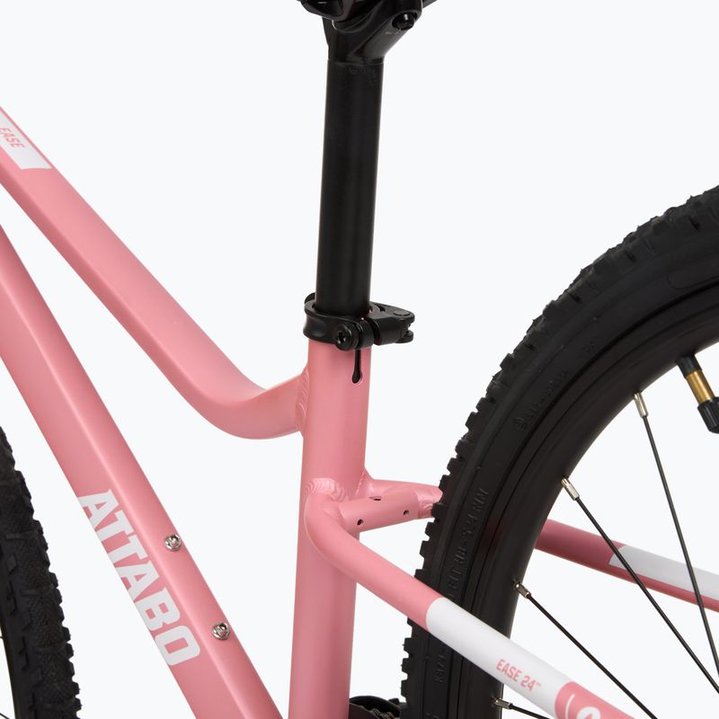 Bicicletta per bambini ATTABO EASE 24" 9,2 kg Gen 2 pink 10
