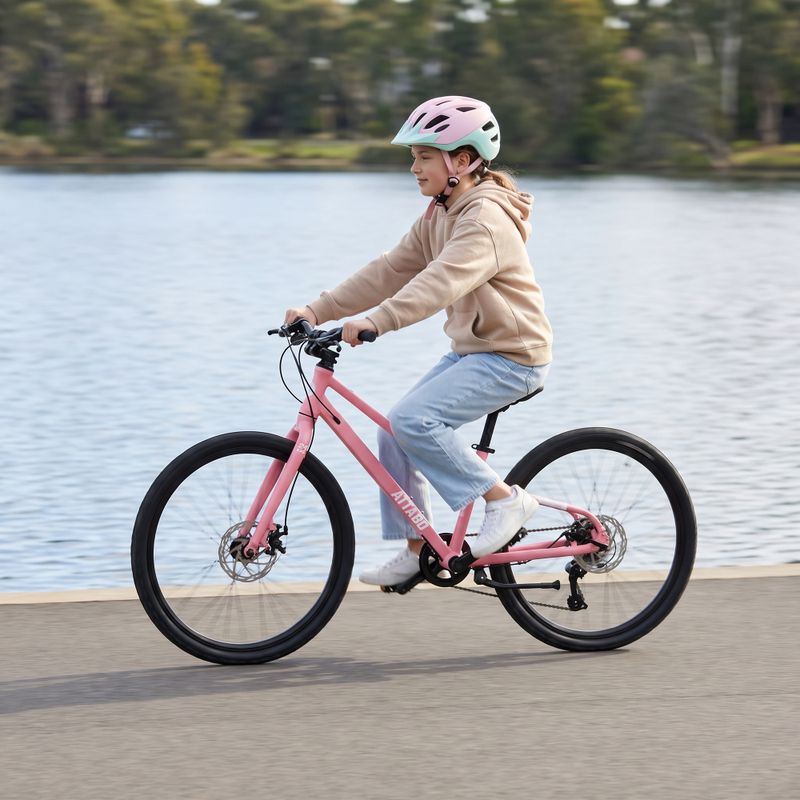 Bicicletta per bambini ATTABO EASE 24" 9,2 kg Gen 2 pink 3