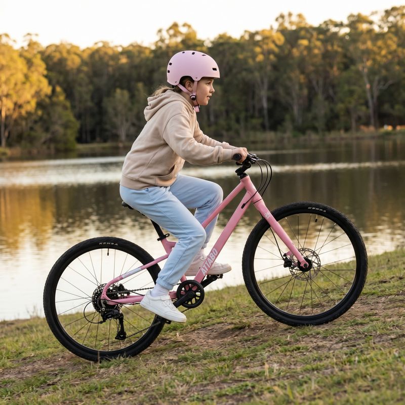 Bicicletta per bambini ATTABO EASE 24" 9,2 kg Gen 2 pink 6