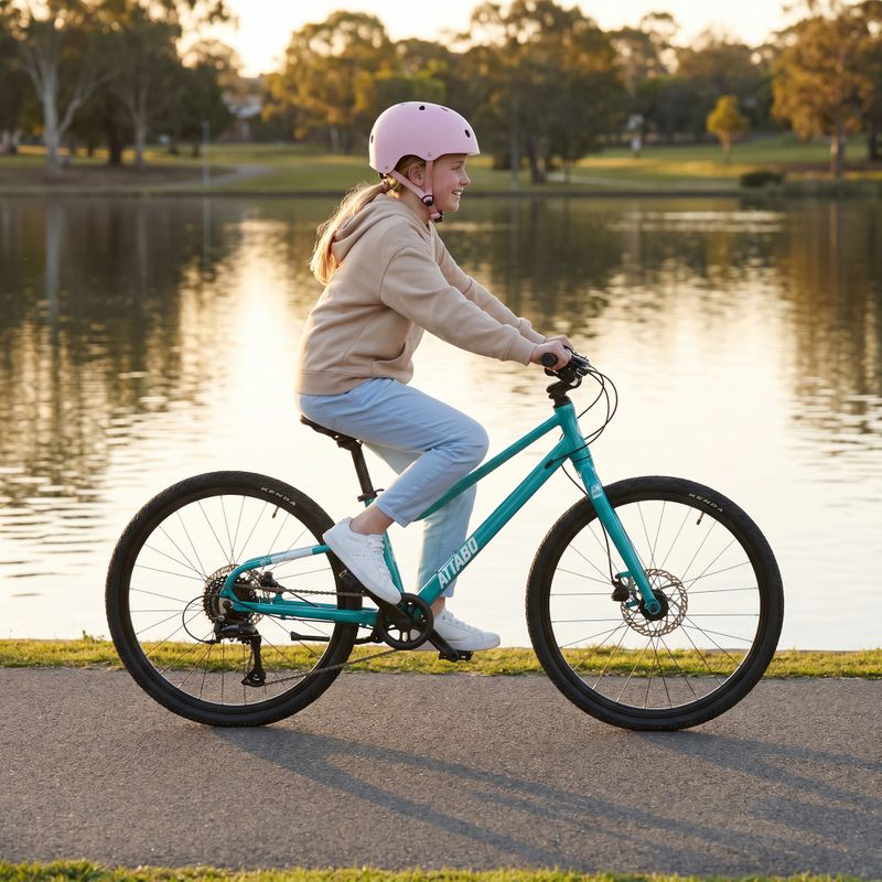 Bicicletta per bambini ATTABO EASE 24" 9,6 kg Gen 2 turquoise 7