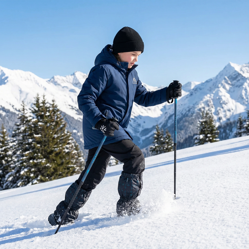 Ghette per bambini KADVA Infano JRG black 8