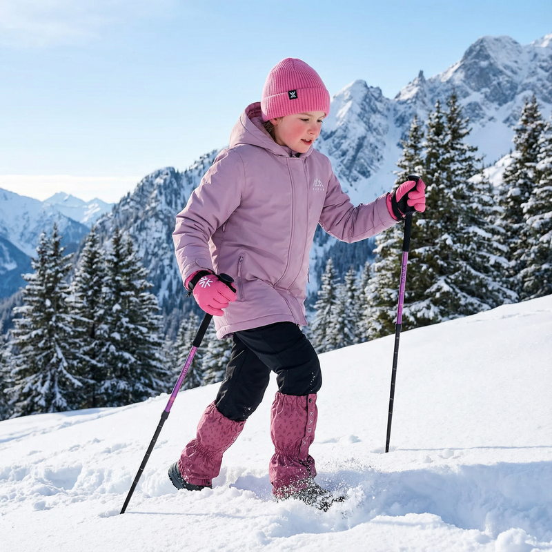 Ghette per bambini KADVA Infano JRG pink 8