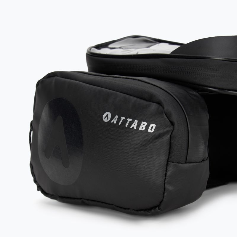 ATTABO NaviPack borsa da telaio per bicicletta nera 5