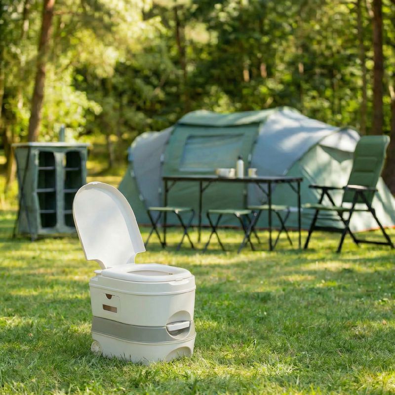 Toilette turistica KADVA Throno PRO grigia 4