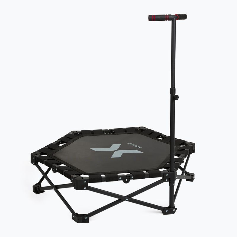 Trampolino XTREXO Hop&Side pieghevole nero 4