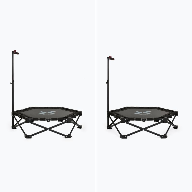 Trampolino XTREXO Hop&Side pieghevole nero 13