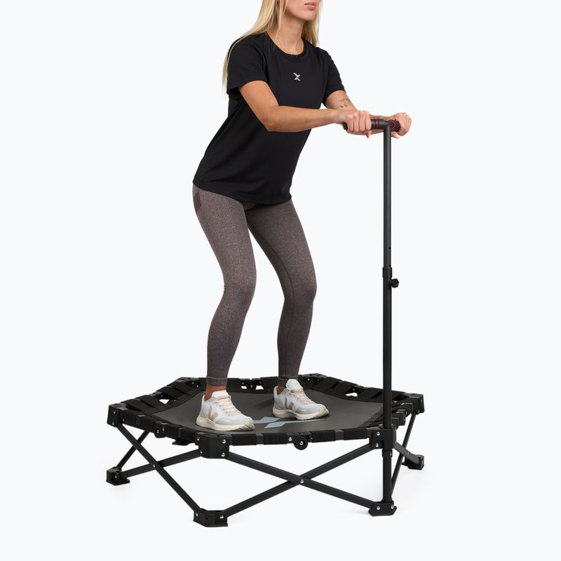 Trampolino XTREXO Hop&Side pieghevole nero 14