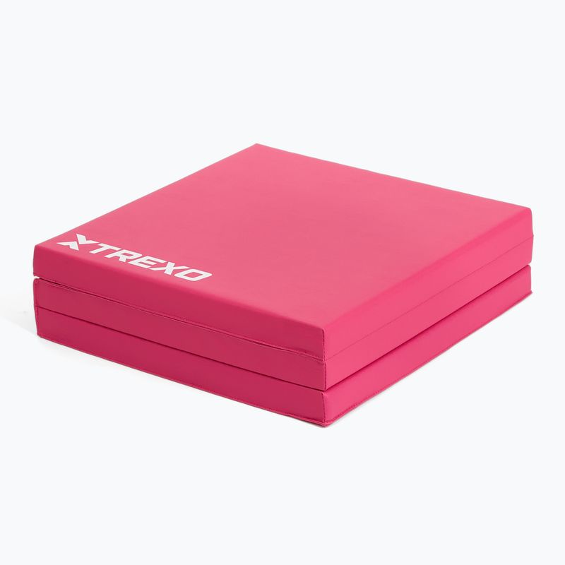 Materasso da ginnastica pieghevole TREXO 180 x 60 x 5 cm rosa 4