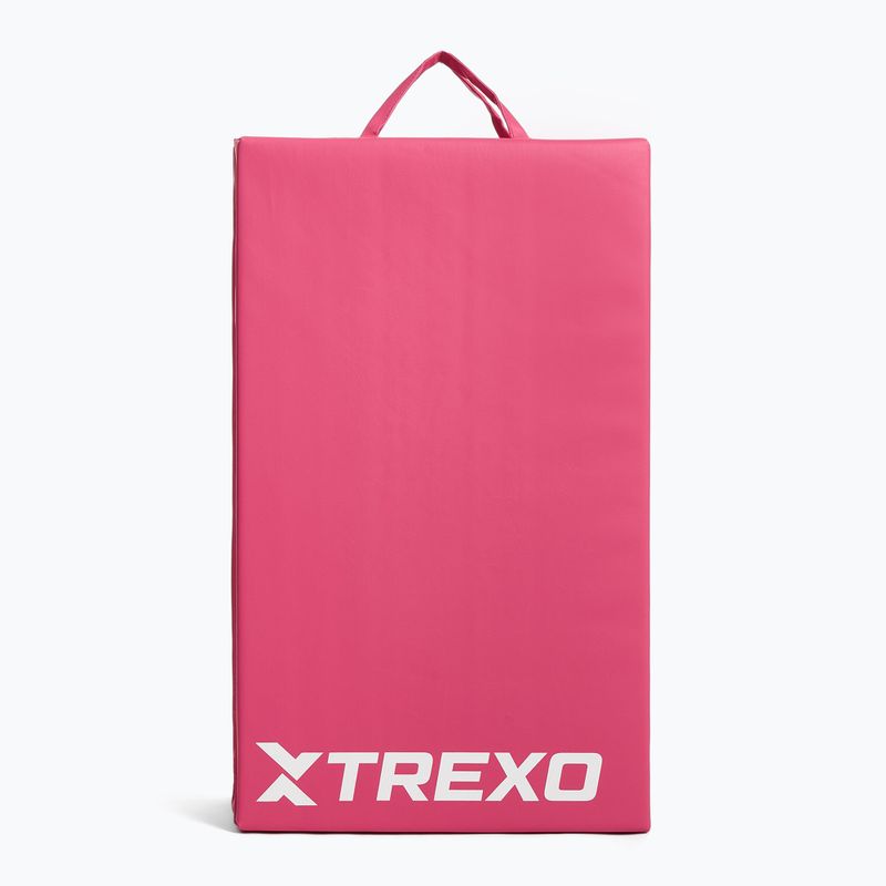 Materasso da ginnastica pieghevole TREXO 195 x 80 x 5 cm rosa 5