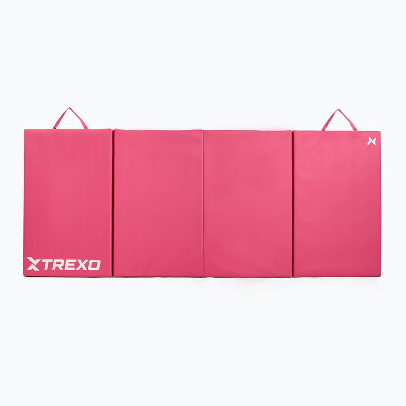 Materasso da ginnastica pieghevole TREXO 195 x 80 x 5 cm rosa 6