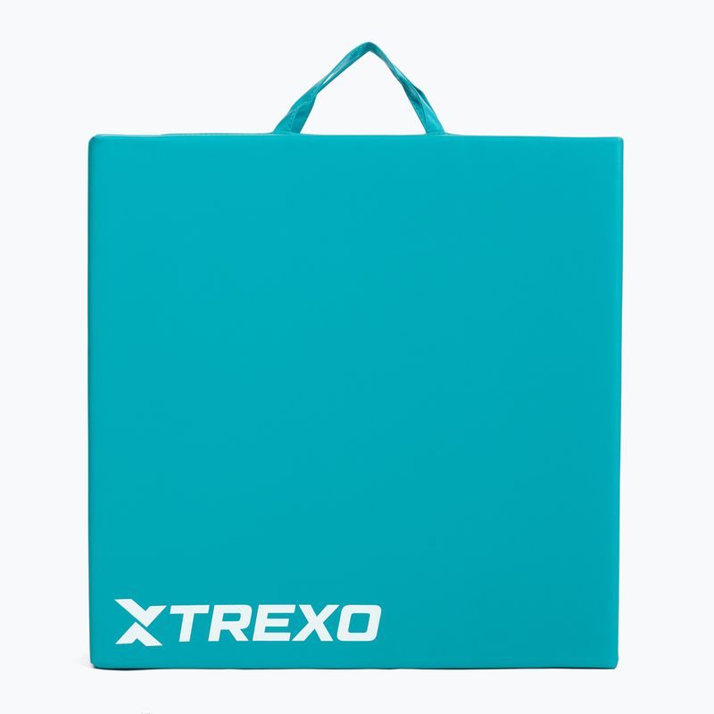 Materasso da ginnastica pieghevole TREXO 180 x 60 x 5 cm verde 5