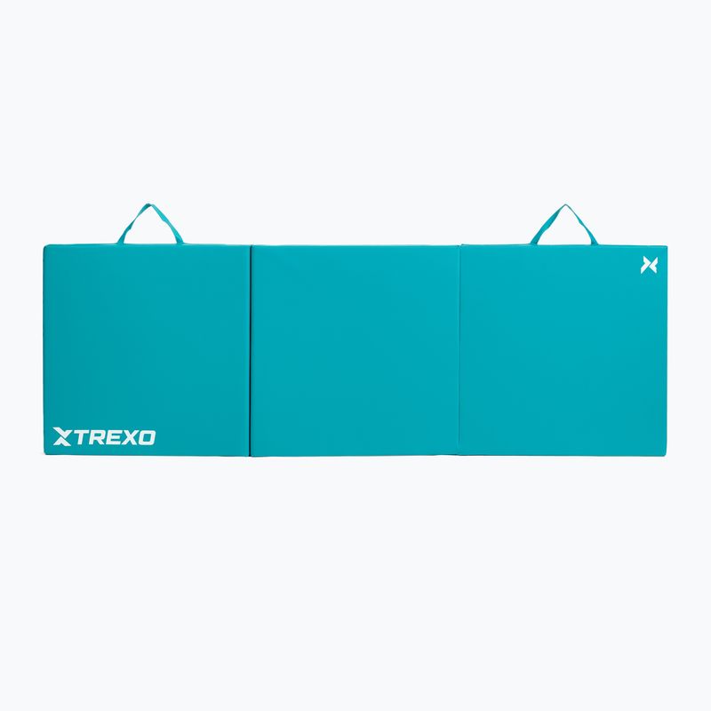 Materasso da ginnastica pieghevole TREXO 180 x 60 x 5 cm verde 6