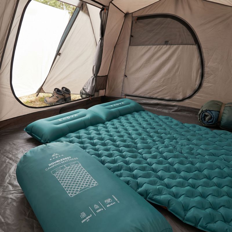 Materasso gonfiabile KADVA Doublerest verde 10