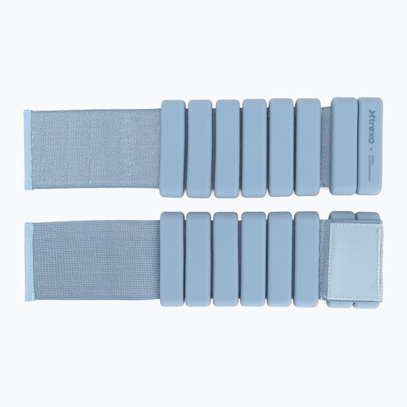 Cavigliere e polsiere con peso XTREXO x Anna Lewandowska Bangles 210 Azul Bruma 4