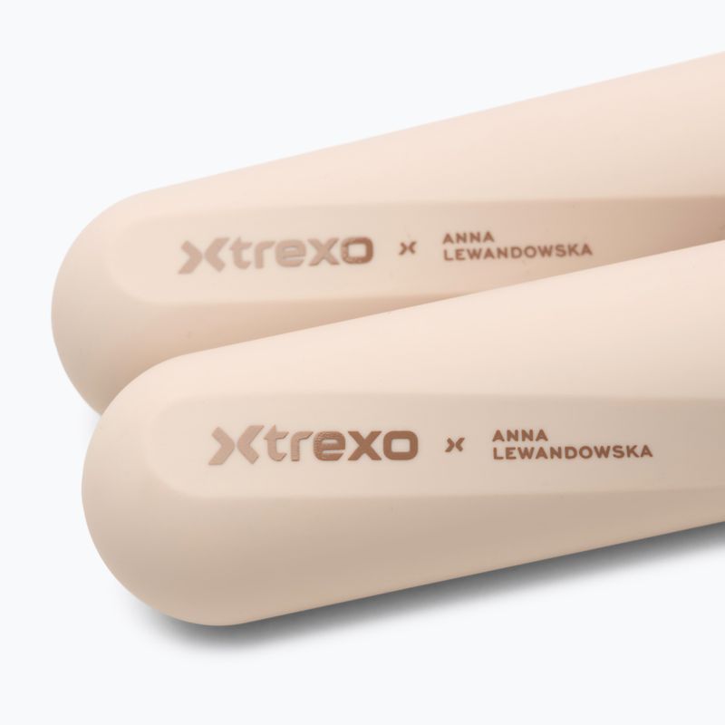 Set di manubri XTREXO x Anna Lewandowska Bars 210 Beige 6