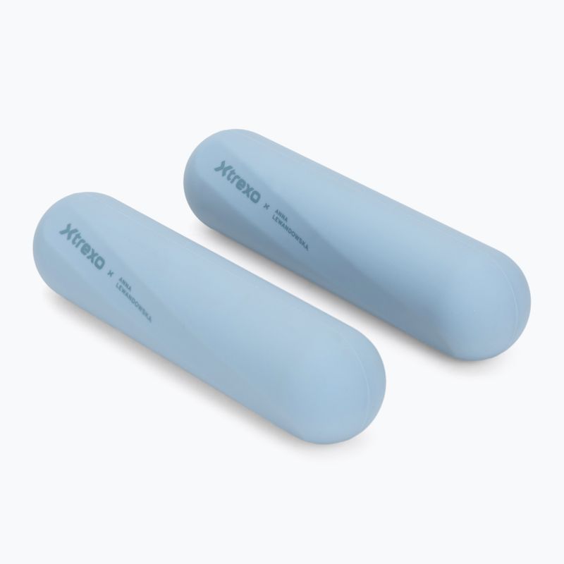 Set di manubri XTREXO x Anna Lewandowska Bars 215 Azul Bruma